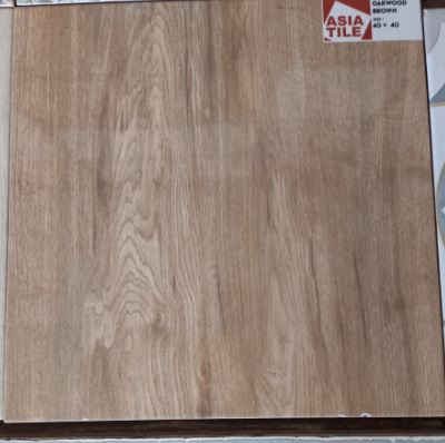 Asia Tile Oakwood Brown 40x40 KW C